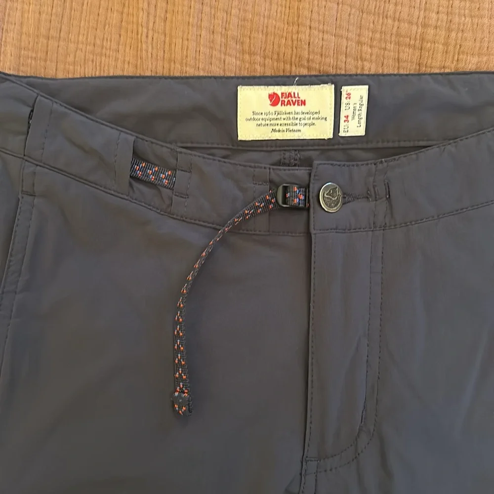 Fjallraven High Coast Trail Trousers Women’s size 26” - Picture 4 of 6